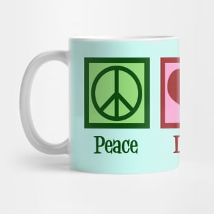 Peace Love Baking Mug